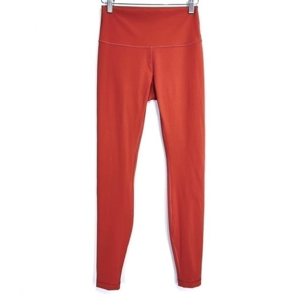 Lululemon Wunder Under High-Rise Tight Full-On Luxtreme 28" Brick Rose - Picture 3 of 11